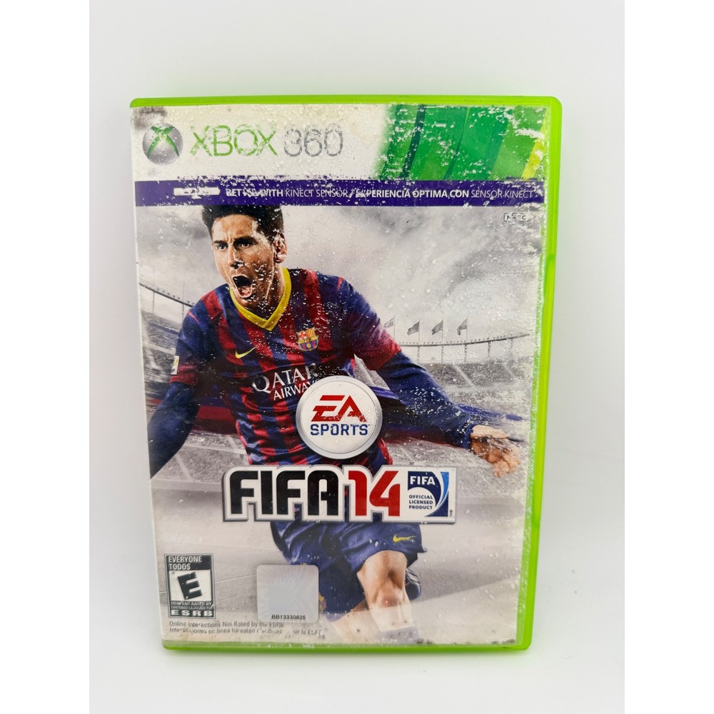 EA Sports FIFA 14 Microsoft Xbox 360 Soccer Video Game NTSC Lionel‎ Messi Cover - Picture 2 of 8